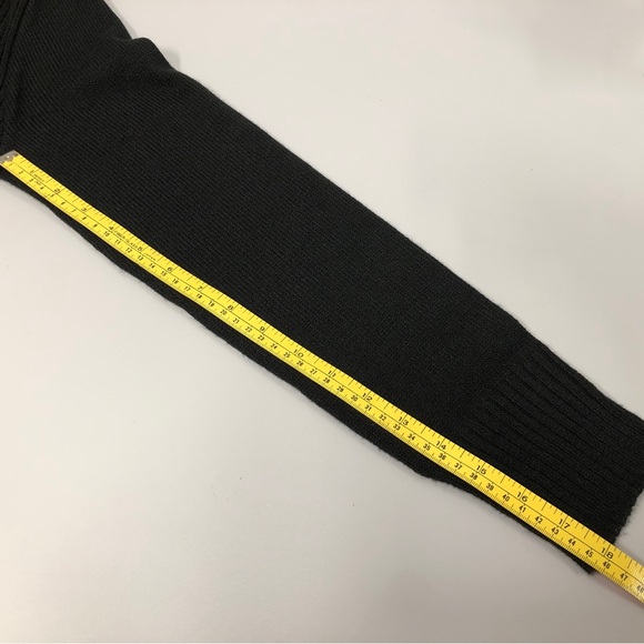 Ladies Charcoal Grey Knit Cardigan Sweater, Sz Med, - Picture 7 of 10